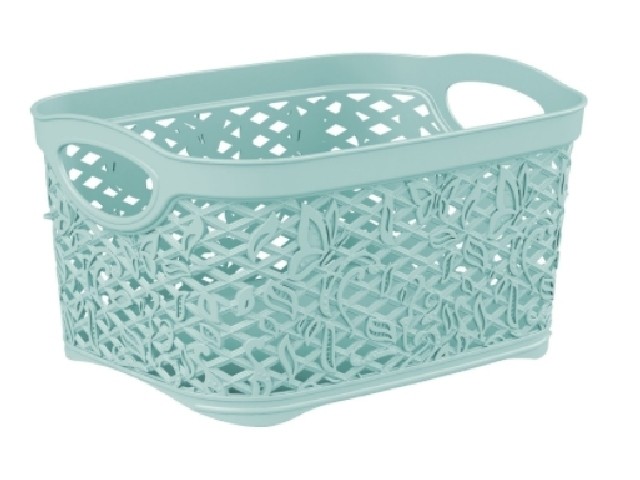 Корзина прямоугольная Fiori 3.3 л мятный  4011/18